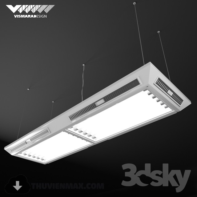 Vismara Design Pool lamp – ART DECO 3DS Max - thumbnail 3