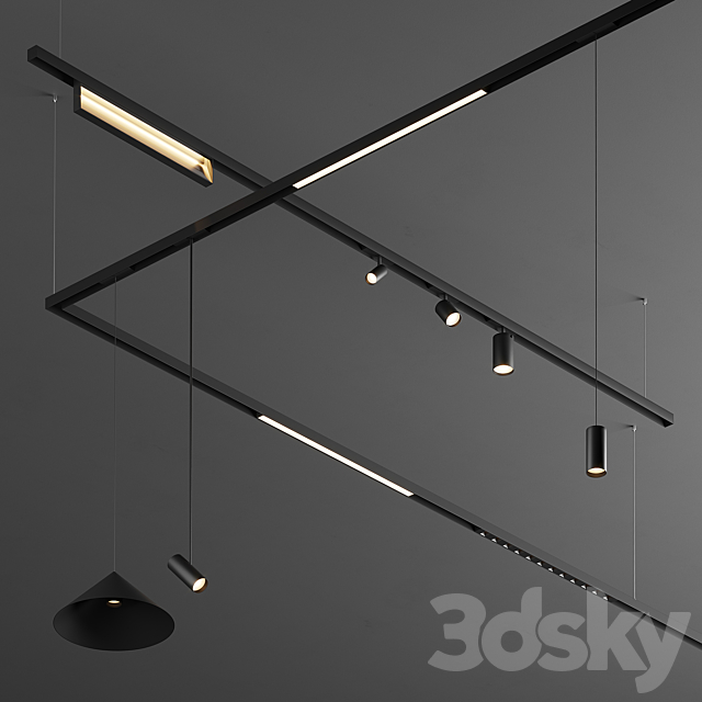 Xal Move It 25 S surface _ suspended system 3DSMax File - thumbnail 1