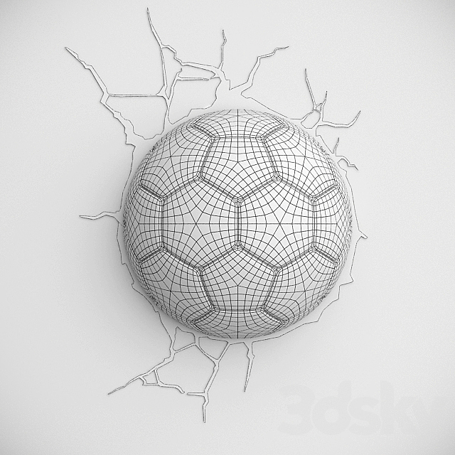 3D light “ball” 3DS Max Model - thumbnail 3