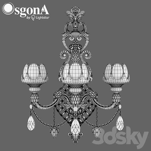 696.632 (MB89233 _ 3) Esserco Osgona by Lightstar 3DSMax File - thumbnail 2