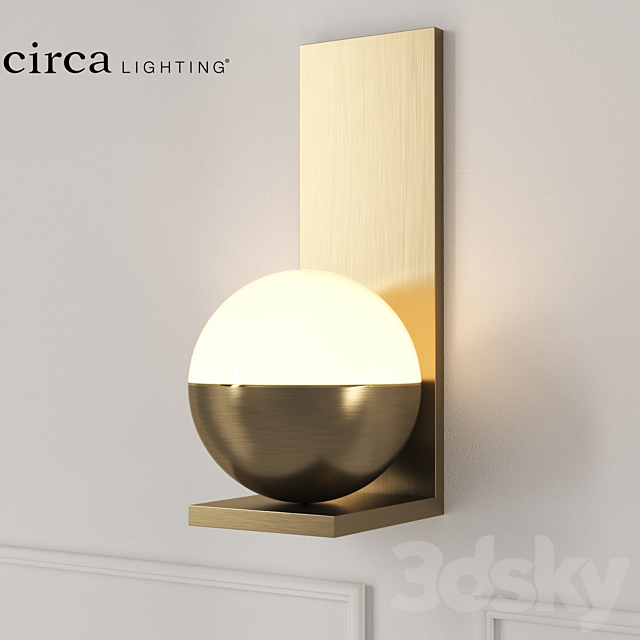 Akova Wall Sconce by Circa Lighting 3DSMax File - thumbnail 1