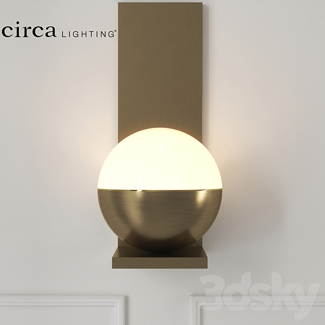 Akova Wall Sconce by Circa Lighting 3DSMax File - thumbnail 2