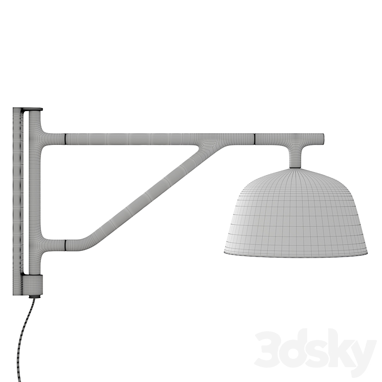 Ambit wall lamp 3DS Max - thumbnail 2