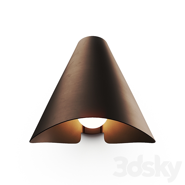 AndTradition Bonnet Wall Lamp 3ds Max - thumbnail 2