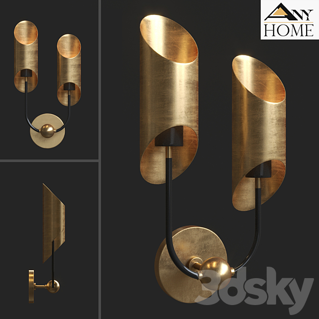 Any-Home Sconce SB020 3DSMax File - thumbnail 1