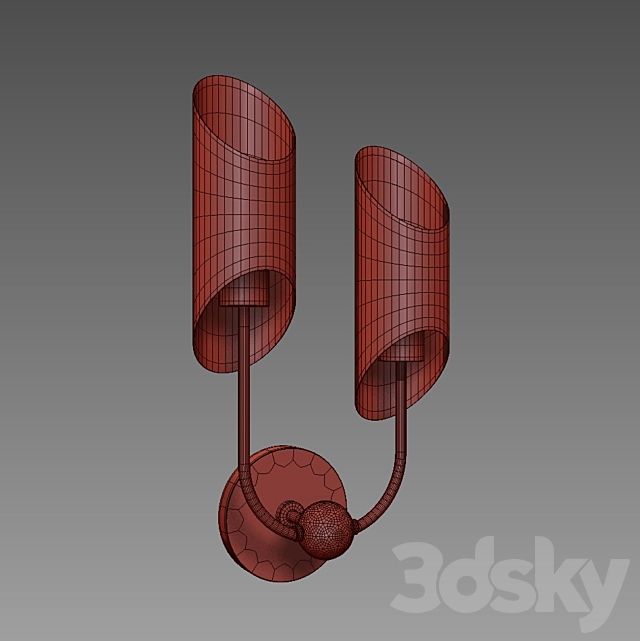 Any-Home Sconce SB020 3DSMax File - thumbnail 2