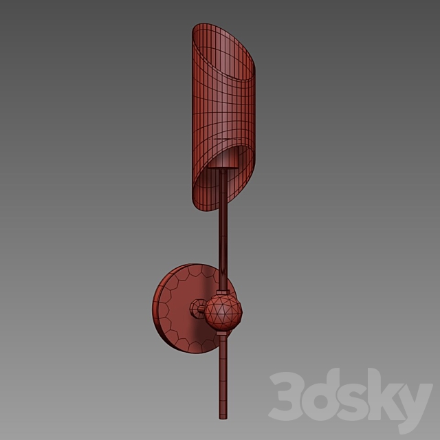 Any-Home Sconce SB021 3ds Max - thumbnail 2