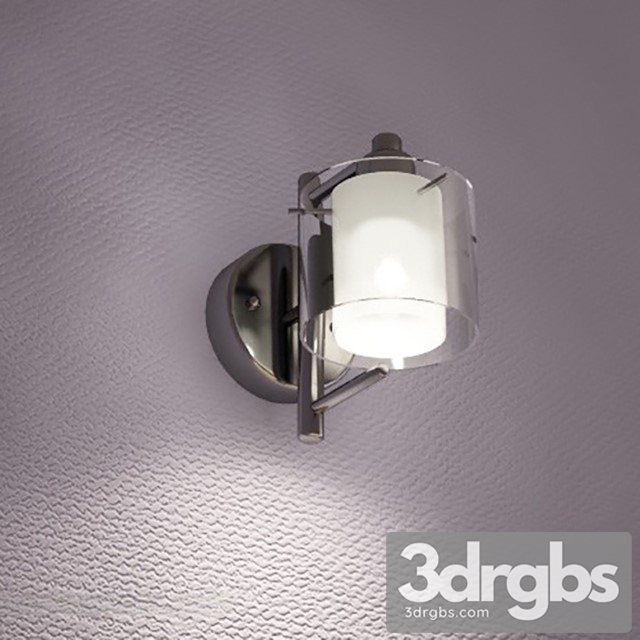 Aplique De Pared Moderno Carole Chrome 3dsmax Download - thumbnail 1