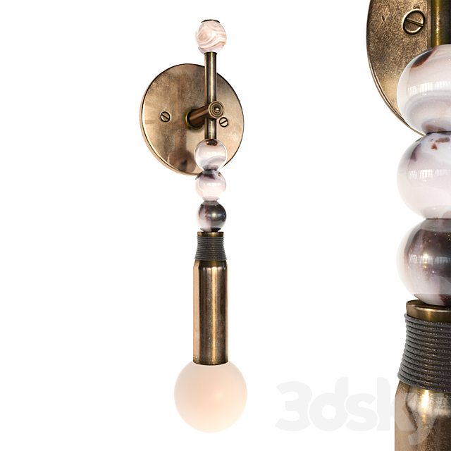 APPARATUS TALISMAN 1 SCONCE lamp 3ds Max - thumbnail 1