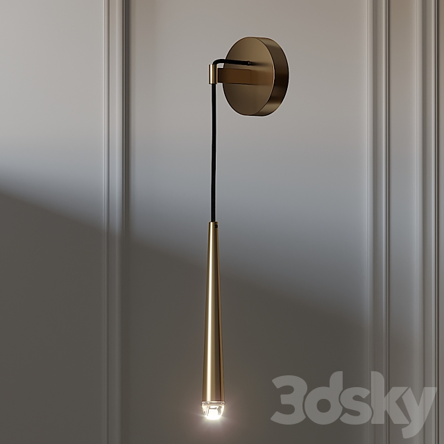 aquitaine.sconce 3DSMax File - thumbnail 1