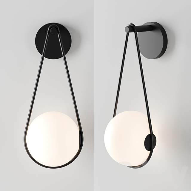 Arandela Corda wall lamp by wentz design 3DSMax File - thumbnail 1