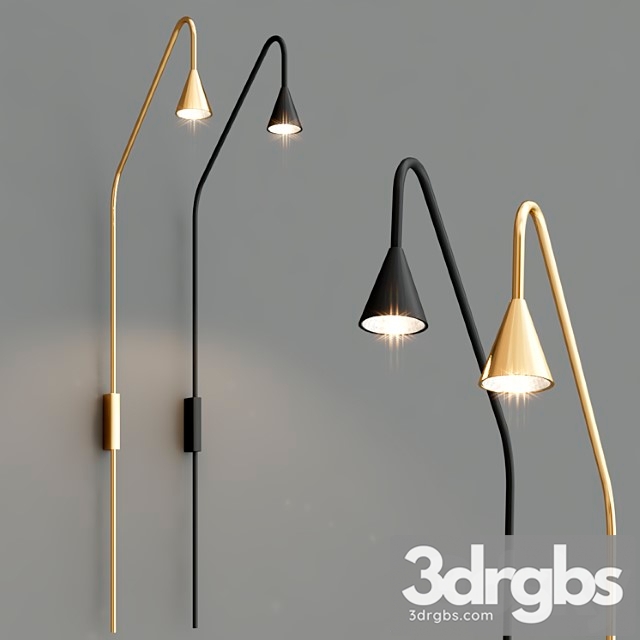 Arend Wall Lamp 3dsmax Download - thumbnail 1