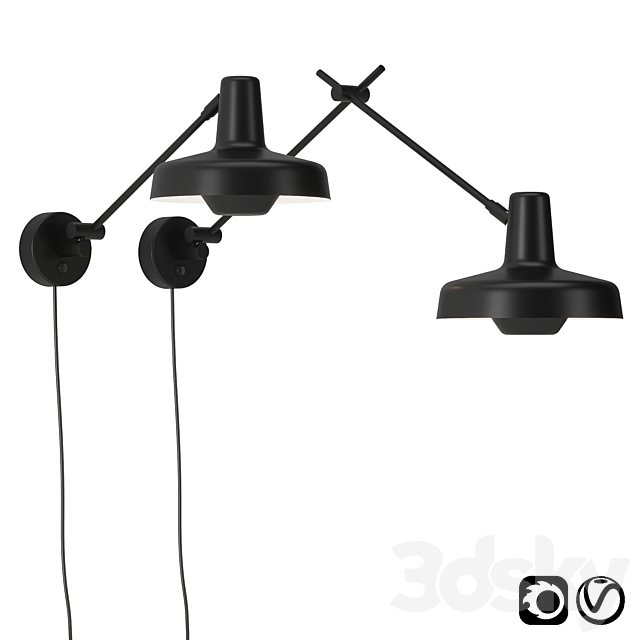 Arigato AR-W Lamps by Grup 3ds Max - thumbnail 1