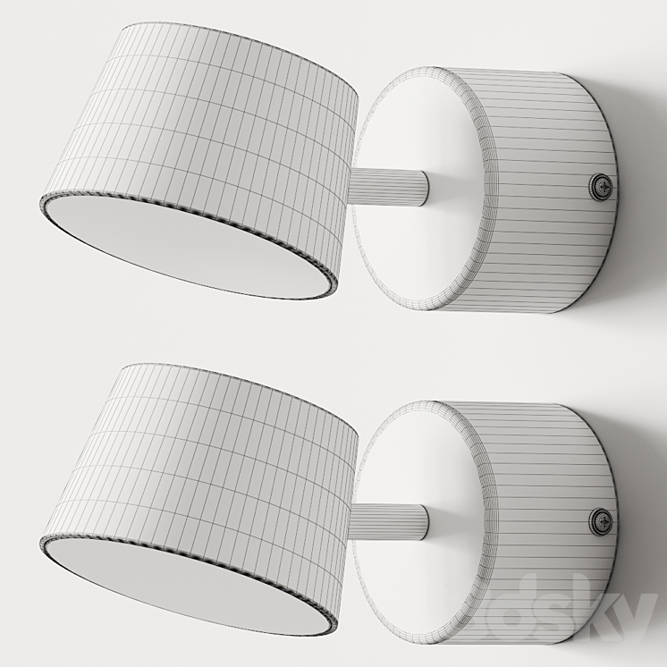 Aromas del Campo Nera Wall Lamp 3DS Max - thumbnail 2