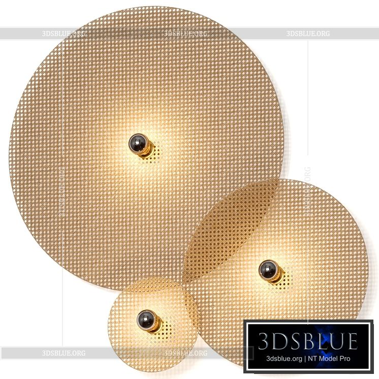 Aromas del Campo Tan Tan Wall Lamps 3DS Max - thumbnail 3