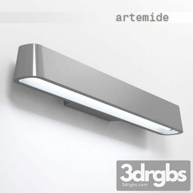 Artemide Modern Wall Light 3dsmax Download - thumbnail 1