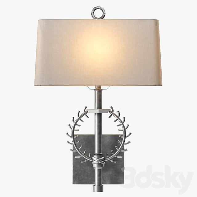 Arteriors Crete Sconce 3DSMax File - thumbnail 3