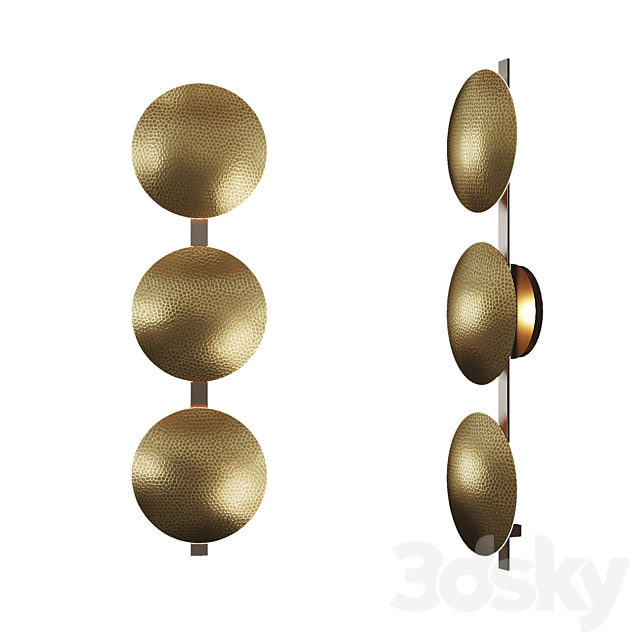 Arteriors DIESEL SCONCE 3DS Max Model - thumbnail 2