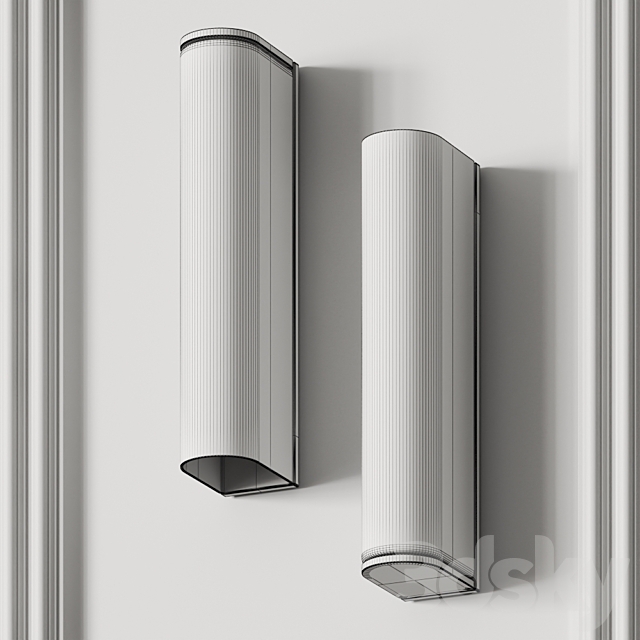 Articolo Lightning Slim Single Wall Lamps 3DSMax File - thumbnail 2