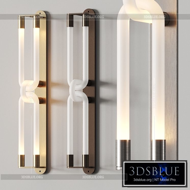 Articolo Loopi Wall Sconce 3DS Max - thumbnail 3