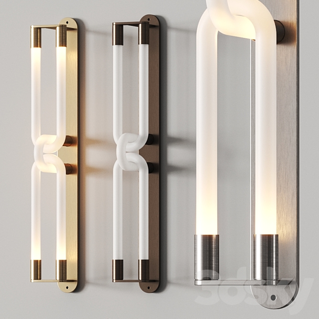 Articolo Loopi Wall Sconce 3DSMax File - thumbnail 1