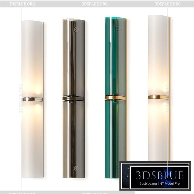 Articolo Slim Double Wall Lamps 3DS Max - thumbnail 3