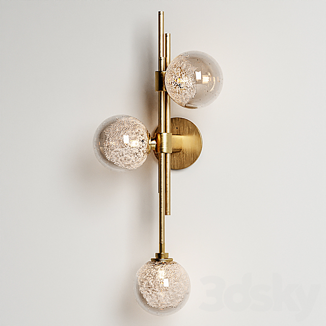 Articolo TRILOGY WALL SCONCE FIZI 3DSMax File - thumbnail 1