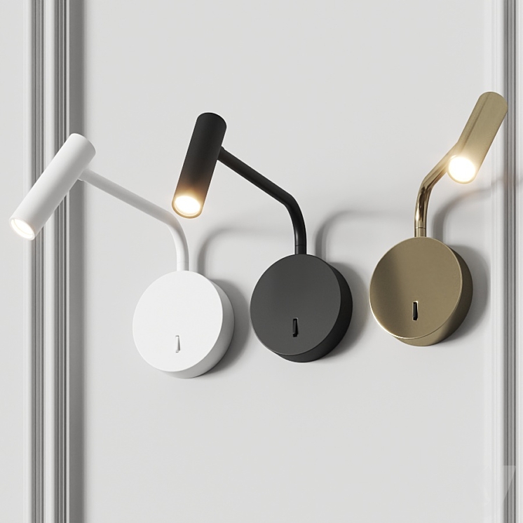 Astro Lighting Enna Wall Lamps 3DS Max Model - thumbnail 1