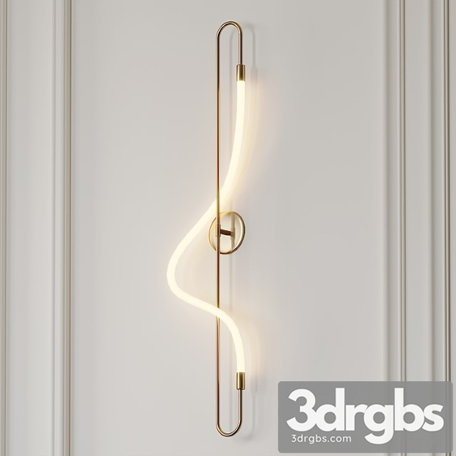 Aura Sconce By Luke Lamp Co 3dsmax Download - thumbnail 1