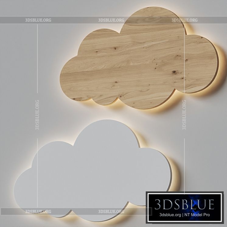 Baby lamp cloud 3DS Max - thumbnail 3