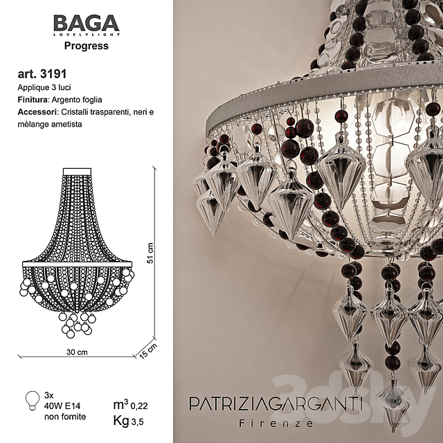 Baga Progress 3191 3DS Max Model - thumbnail 2