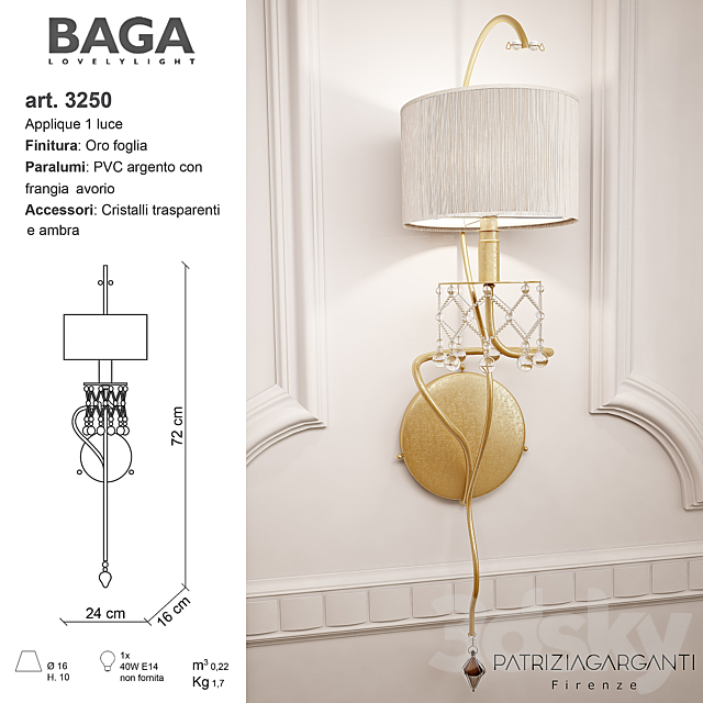 BAGA Progress 3250_3254 3DS Max Model - thumbnail 2