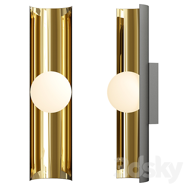 Baker Regmalypte Sconce 3ds Max - thumbnail 1