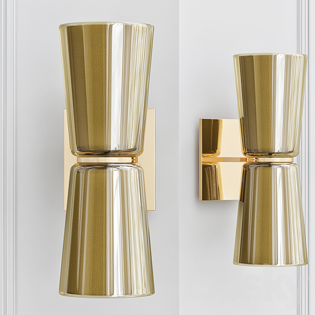 Baker Vista Sconce 3ds Max - thumbnail 1