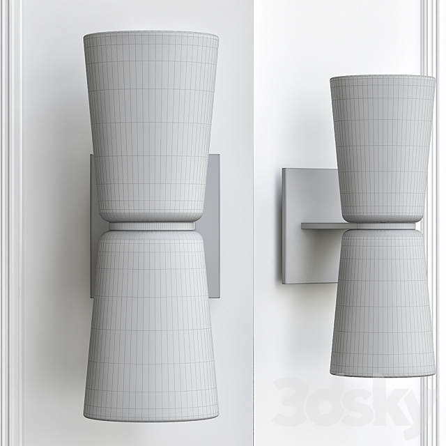 Baker Vista Sconce 3ds Max - thumbnail 2