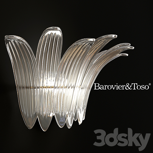 Barovier & toso Palmette bra 3DSMax File - thumbnail 2