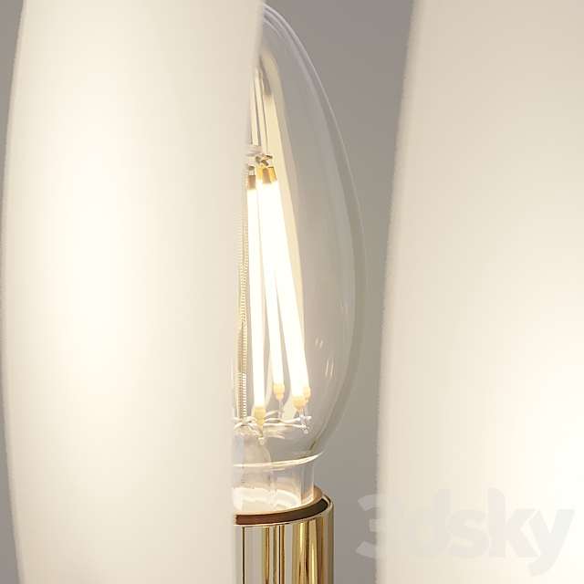 Beetle Wall Lamp From Creativemary 3DS Max Model - thumbnail 3