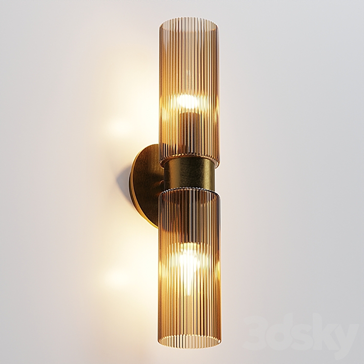 BELLA FIGURA ZEUS WALL LIGHT WL627-SM 3DS Max - thumbnail 1