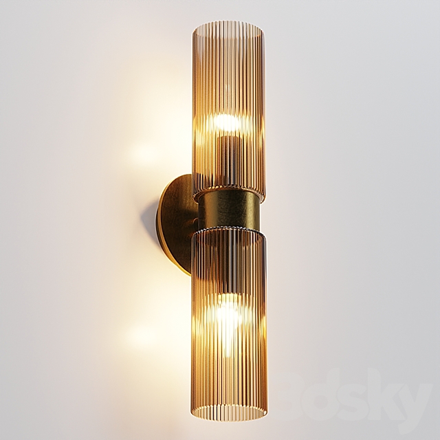 BELLA FIGURA ZEUS WALL LIGHT WL627-SM 3DSMax File - thumbnail 1