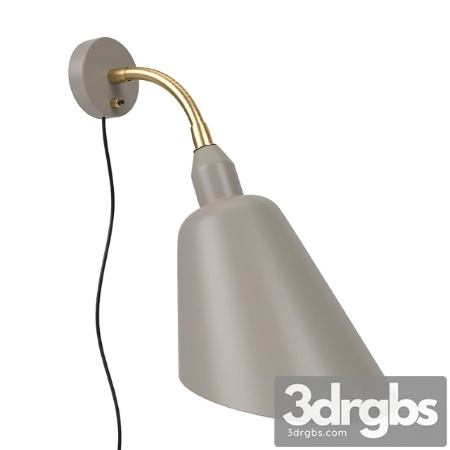 Bellevue aj9 lamp 3dsmax Download - thumbnail 1