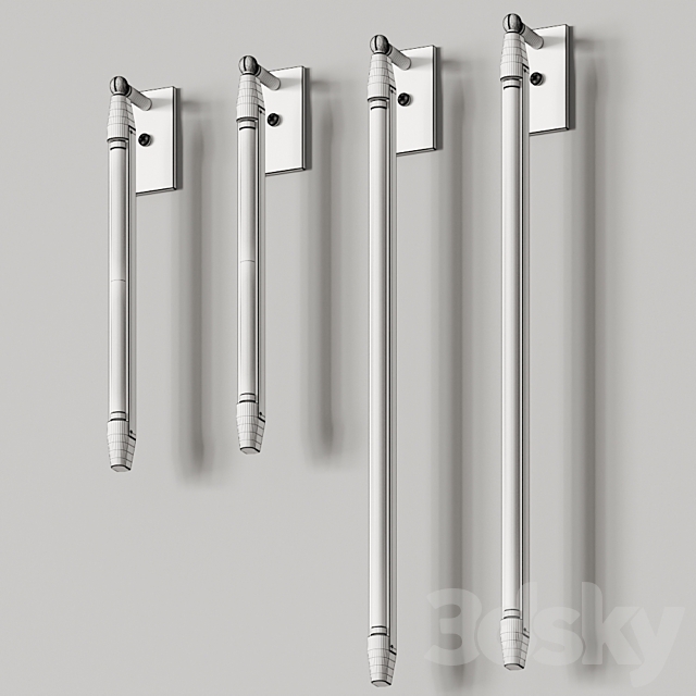 Bic Brittain Shy Sconce 3DS Max Model - thumbnail 3