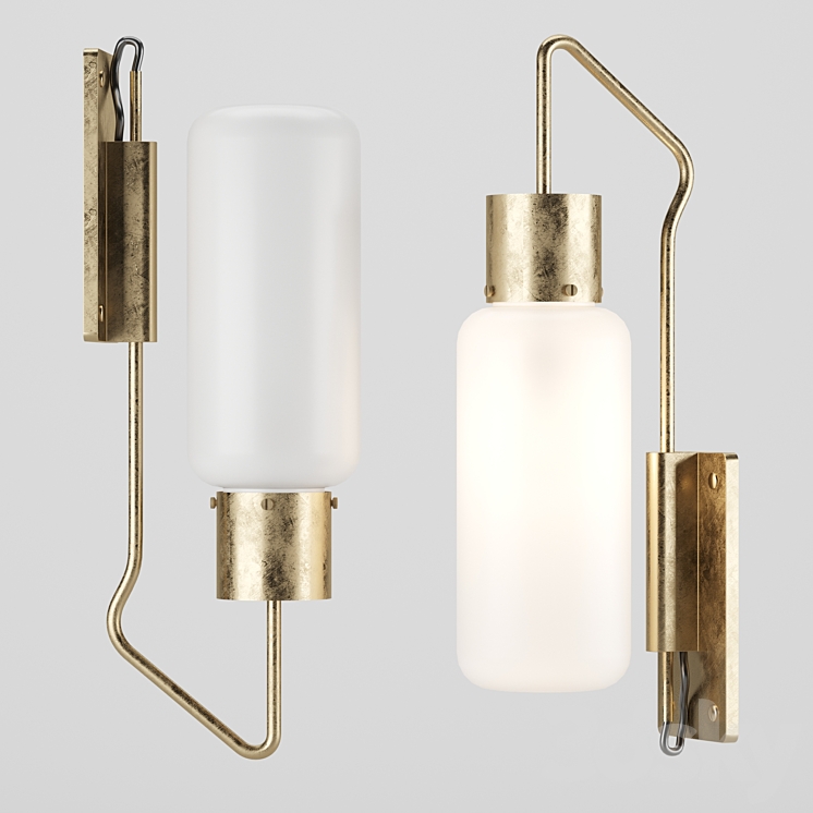 Bidone Sconce 3DS Max - thumbnail 1