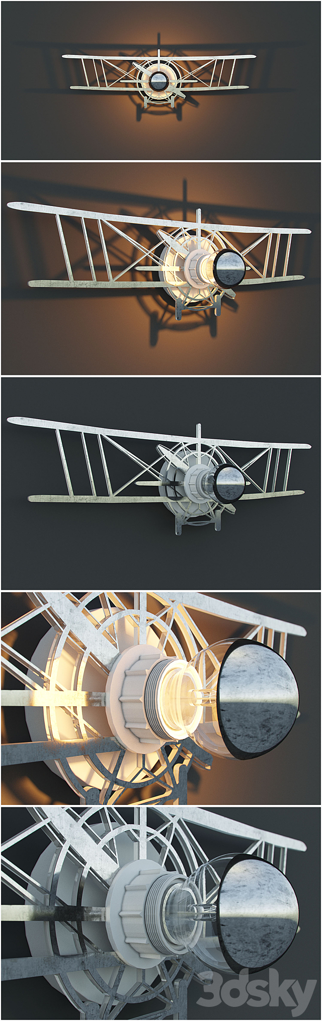 Biplane 3DSMax File - thumbnail 3