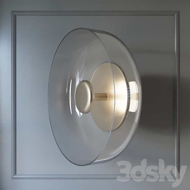 BLOSSI | Wall Light 3ds Max - thumbnail 1