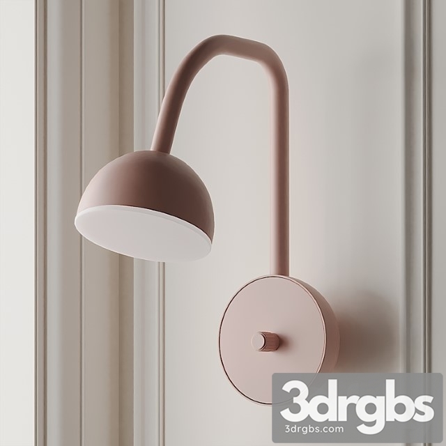 Blush wall sconce by northern 3dsmax Download - thumbnail 1