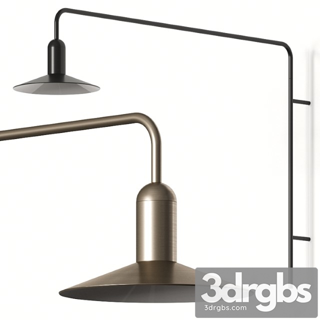 BoConcept Aerial Wall Lamp 3dsmax Download - thumbnail 1