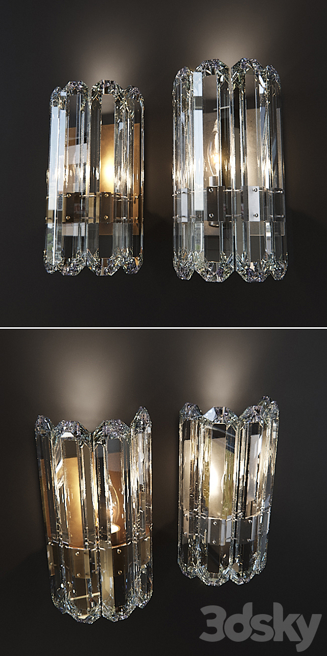 BONNINTON WALL SCONCE 3DSMax File - thumbnail 2