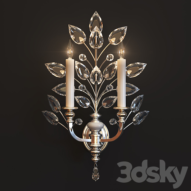 Bra Fine Art Lamps Crystal Laurel 759750ST 3DSMax File - thumbnail 1