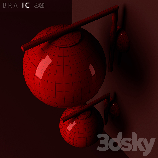 Bra flos ic 3ds Max - thumbnail 2