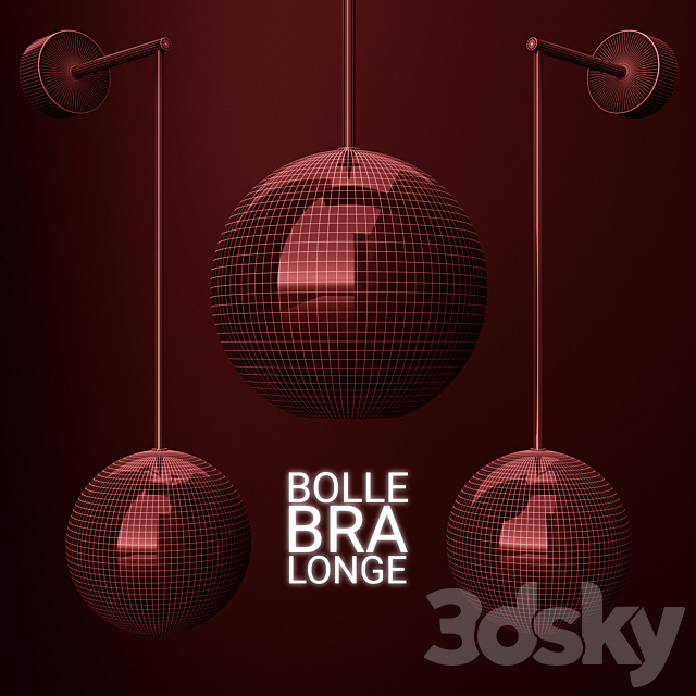 Bra G & C Bolle Soffio (vertical long) CLEAR _ COLD 3ds Max - thumbnail 2